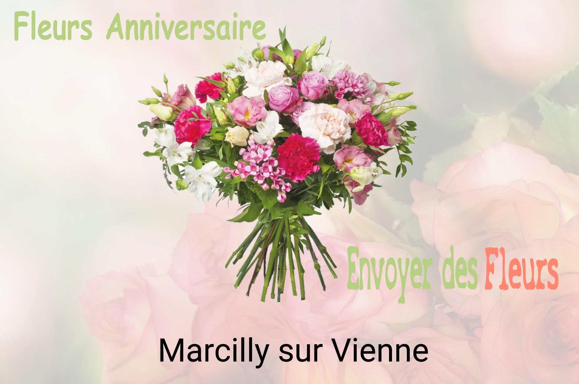 Bouquet de fleurs d’anniversaire livré à Marcilly-sur-Vienne